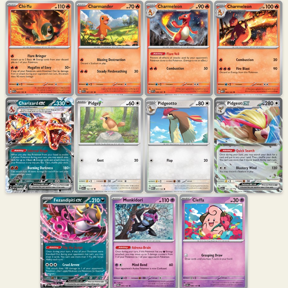 CHAMPION Charizard ex with Pidgeot ex deck is somehow UNDERRATED?! - Pokemon TCG Deck List + Matches